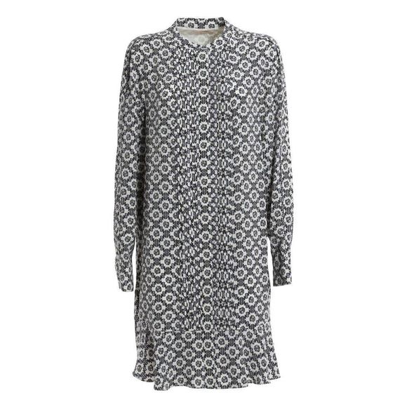 Tory Burch Womens Silk Ballet Crystals Abstract Shift Dress Multi-Color Medium - Picture 2 of 14